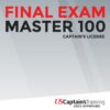 Master 100 - Captain's License Online Exam Proctored by US Captain's Training