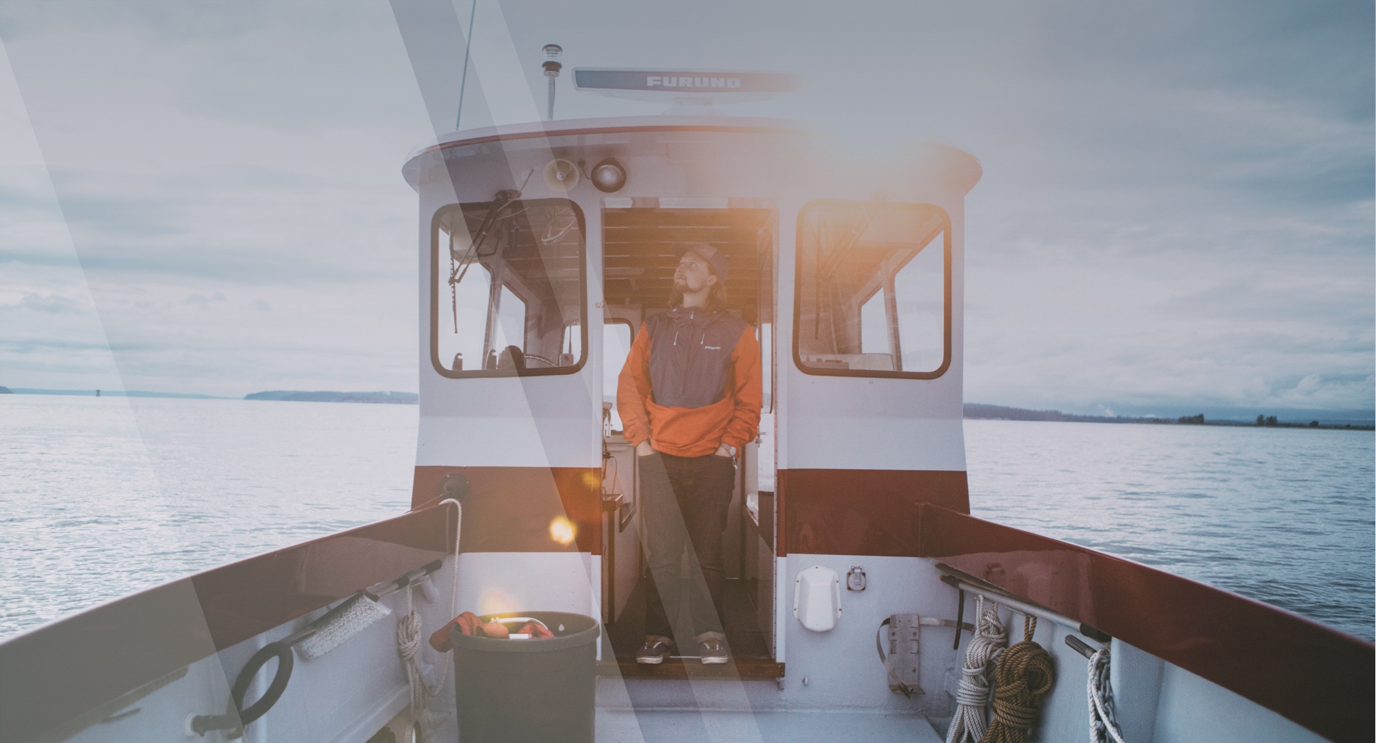 How to get your Captain's License Online - photo of contemplative man on boat