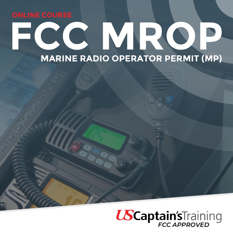 FCC MROP - Marine Radio Operator Permit (MP) - Proctored by US Captain's Training