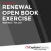 USCG Exam Module - Renewal Open Book Exercise for Master LT 100 GRT - Proctored by US Captain's Training